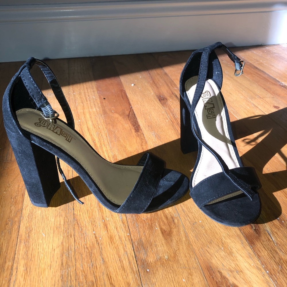 Black heels